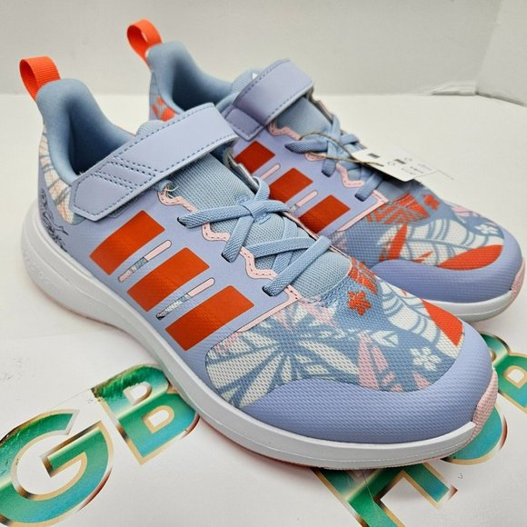 Girl's Shoes adidas Kids Fortarun 2.0 Disney Moana Elastic (Little Kid/Big Kid) - Picture 2 of 7